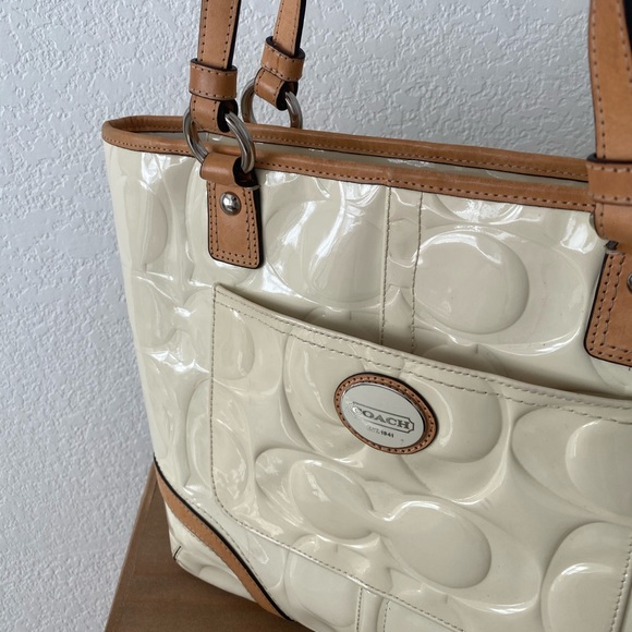 COACH cream bag - Picture 6 of 8